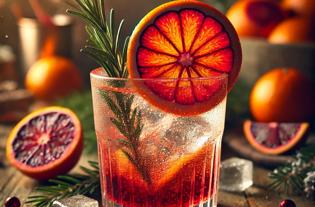 How to Make a Blood Orange Gin and Tonic for Winter